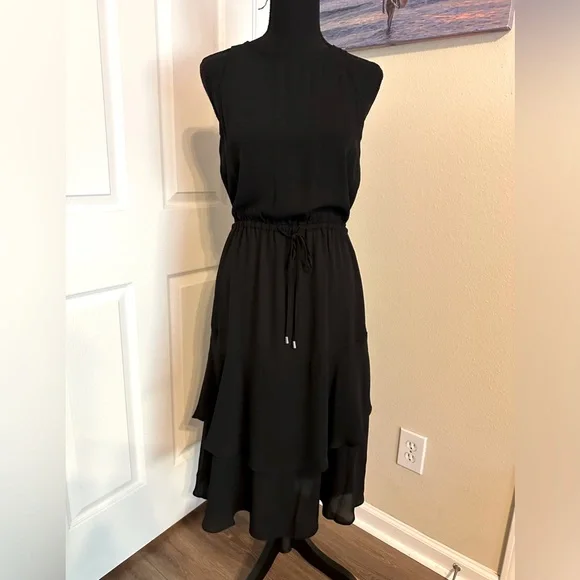 Mossimo Supply Co. | Dresses | Mossimo Flowy Short Sleeve Black Dress Nwt |  Poshmark